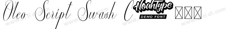 Oleo Script Swash C字体转换